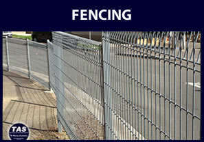 Steel fencing - access control and security